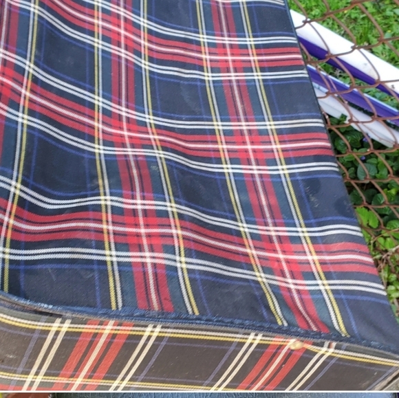 Vintage‎ 1960s plaid carry on suitcase - Picture 3 of 15